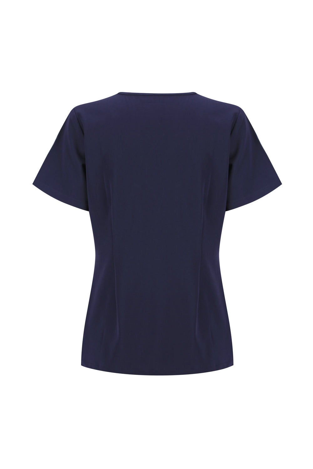 ScrubTech™ Luxe V-Neck Scrub Top - Navy