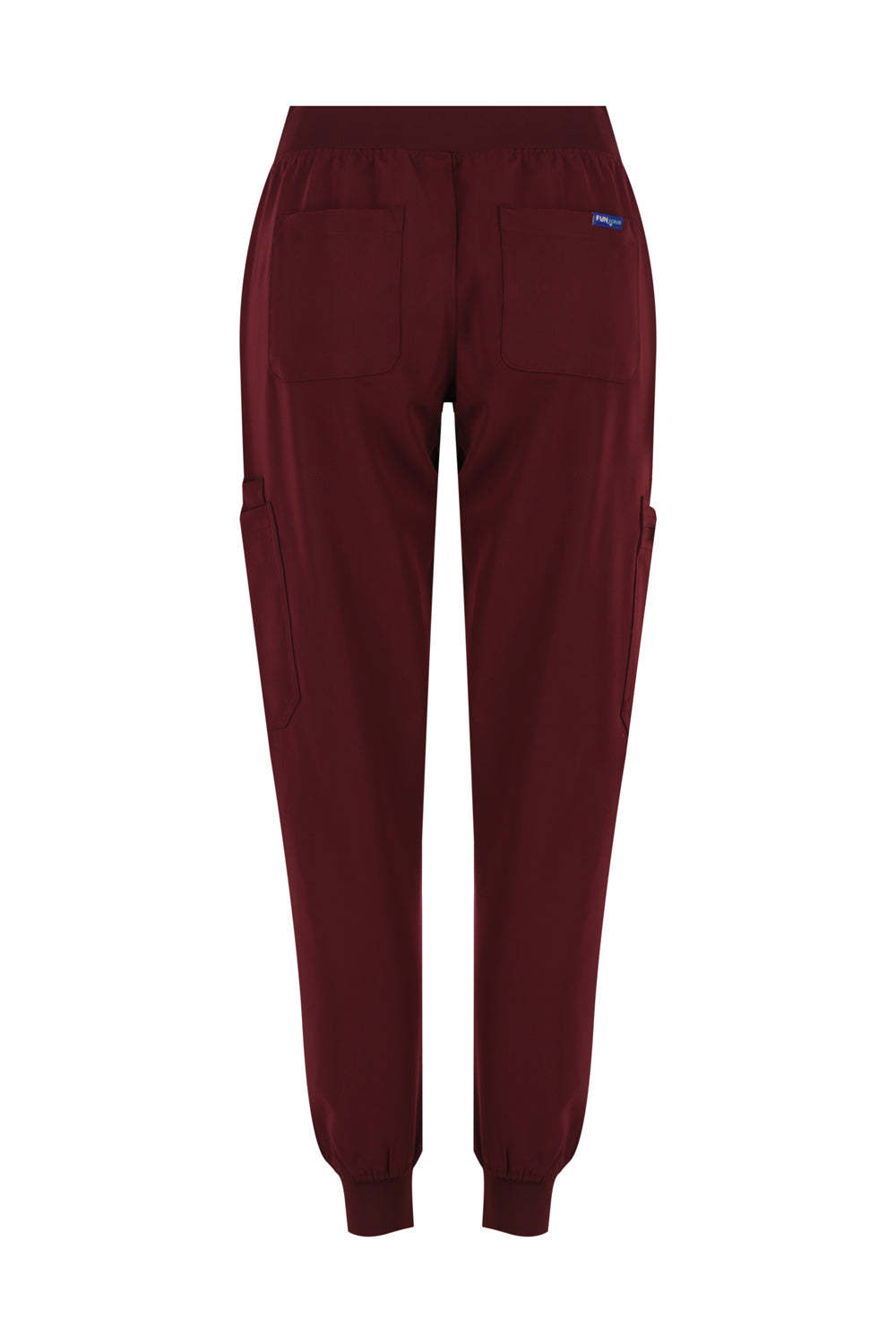 ScrubTech™ Luxe Jogger Scrub Pants - Burgundy